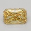 1.83 Ct. Fancy Vivid Yellow Radiant Lab Grown Diamond