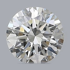 Round diamond — real photo