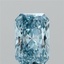 2.00 Ct. Fancy Vivid Blue Radiant Lab Grown Diamond