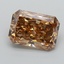 2.10 Ct. Light  Brown Radiant Lab Grown Diamond