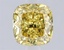2.10 Ct. Fancy Vivid Yellow Yellow Cushion Lab Grown Diamond