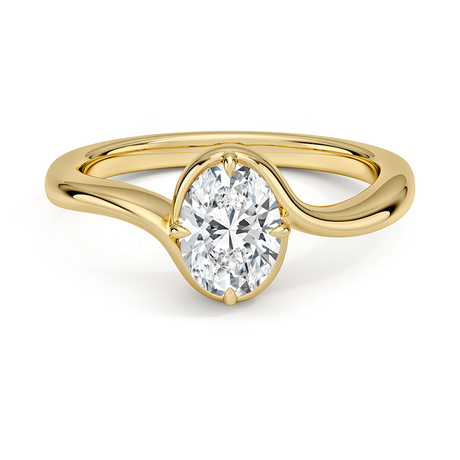 Bezel Atelier Solitaire Diamond Ring