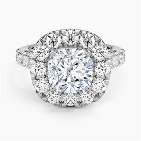 Adele Halo Diamond Ring