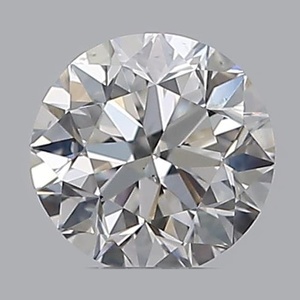 Round diamond — real photo