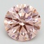 2.04 Ct. Fancy Intense Pink Round Lab Grown Diamond