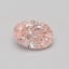 0.47 Ct. Fancy Vivid Pink Oval Lab Grown Diamond