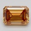 3.10 Ct. Fancy Light  Brown Emerald Lab Grown Diamond