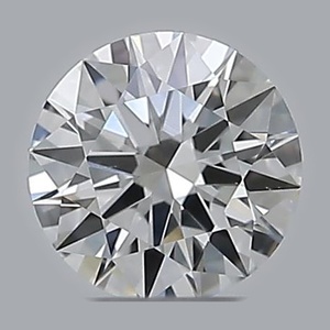 Round diamond — real photo