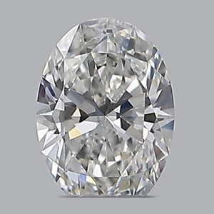 Oval diamond — real photo