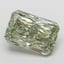 5.50 Ct. Fancy Vivid Green Radiant Lab Grown Diamond