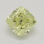 1.01 Ct. Fancy Yellow Cushion Diamond