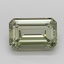 4.51 Ct. Fancy Vivid Green Emerald Lab Grown Diamond