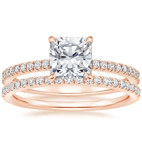 14K Rose Gold Viviana Diamond Bridal Set (2/5 ct. tw.)
