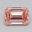 6.05 Ct. Fancy Vivid  Pink Emerald Lab Grown Diamond