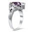 The Ira Ring, smalltop view on a hand