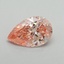 1.56 Ct. Fancy Vivid Pink Pear Lab Grown Diamond