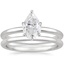 PT Moissanite Esme Bridal Set, smalltop view