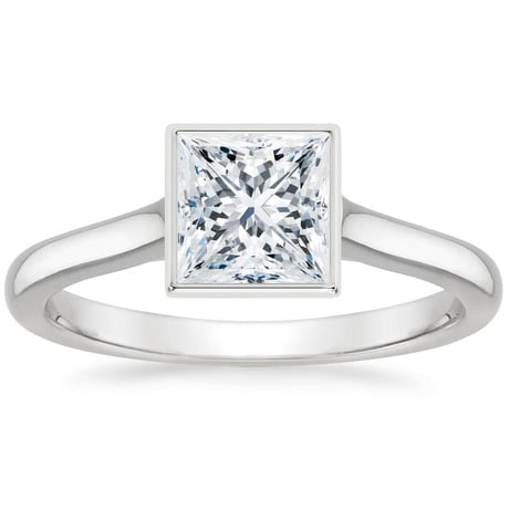 18K White Gold Luna Bridal Set