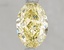 1.08 Ct. Fancy Intense Yellow Oval Lab Grown Diamond