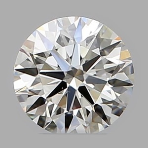 Round diamond — real photo