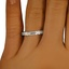 The Asuka Ring, smalltop view on a hand