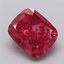 3.00 Ct. Fancy Vivid Pink Cushion Lab Grown Diamond