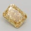 8.05 Ct. Fancy Vivid Yellow Radiant Lab Grown Diamond