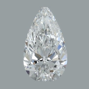 Pear diamond — real photo