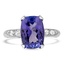Modern Tanzanite Cocktail Ring