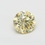 0.71 Ct. Fancy  Yellow Round Lab Grown Diamond