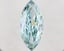 15.51 Ct. Fancy Intense Bluish Green Marquise Lab Grown Diamond