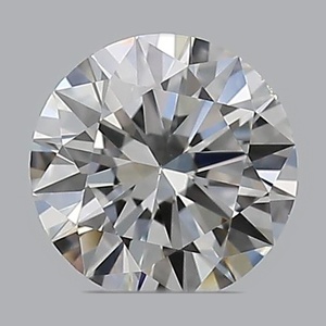 Round diamond — real photo