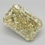 3.78 Ct. Fancy Yellow Radiant Lab Grown Diamond