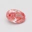 0.53 Ct. Fancy Vivid Pink Oval Lab Grown Diamond