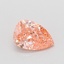 0.53 Ct. Fancy Vivid Pink Pear Lab Grown Diamond