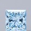 2.74 Ct. Fancy Vivid  Blue Princess Lab Grown Diamond