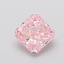1.50 Ct. Fancy Intense  Pink Radiant Lab Grown Diamond