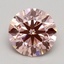 1.71 Ct. Fancy Light Pink Round Lab Grown Diamond