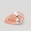 0.45 Ct. Fancy Pink Pear Lab Grown Diamond