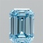 1.88 Ct. Fancy Vivid  Blue Emerald Lab Grown Diamond