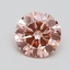 1.87 Ct. Fancy Intense Pink Round Lab Grown Diamond