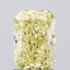 1.53 Ct. Fancy Yellow Radiant Lab Grown Diamond