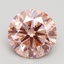 2.05 Ct. Fancy Intense Pink Round Lab Grown Diamond