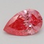 1.04 Ct. Fancy Vivid Pink Pear Lab Grown Diamond