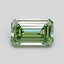 0.75 Ct. Fancy Vivid Green Emerald Lab Grown Diamond