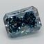 4.05 Ct. Fancy Deep Greenish Blue Radiant Lab Grown Diamond