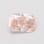 0.53 Ct. Fancy Intense Pink Radiant Lab Grown Diamond