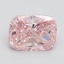 2.00 Ct. Fancy Vivid Pink Cushion Lab Grown Diamond
