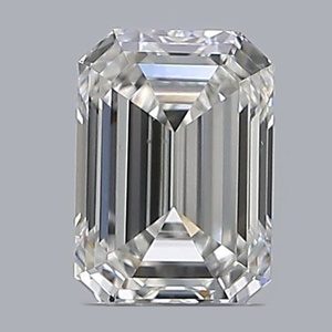 Emerald diamond — real photo