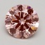 1.50 Ct. Fancy Intense Pink Round Lab Grown Diamond